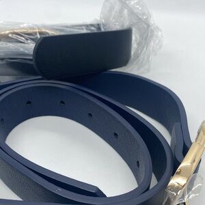 New in Box - 2 belts (black, navy) 36"